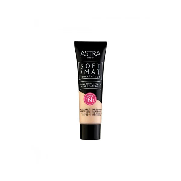 Astra Soft Mat Foundation - Multiple Shades