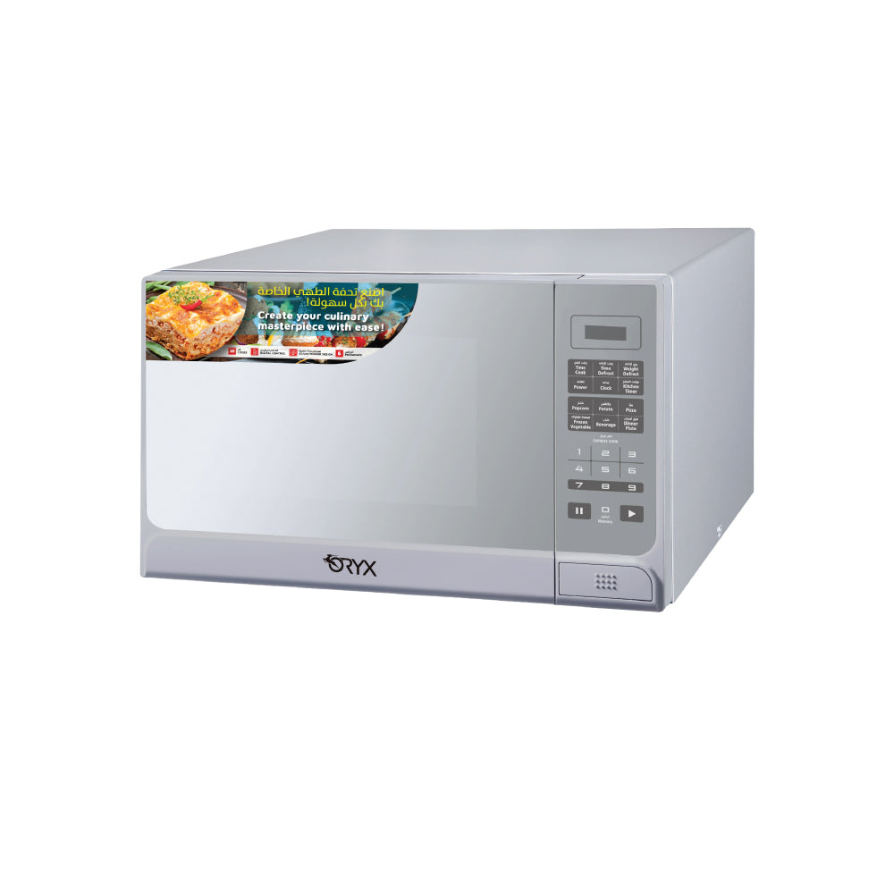 ORYX Microwave Oven 30L – Silver