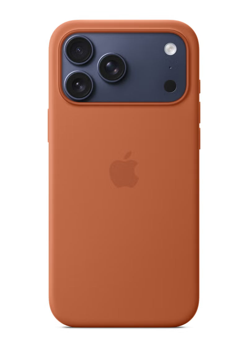 iPhone 17 Pro Max Silicone Case with MagSafe – Terra Cotta