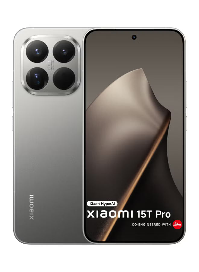 15T Pro Dual SIM+eSIM Gray 12GB RAM 512GB 5G - Global Version