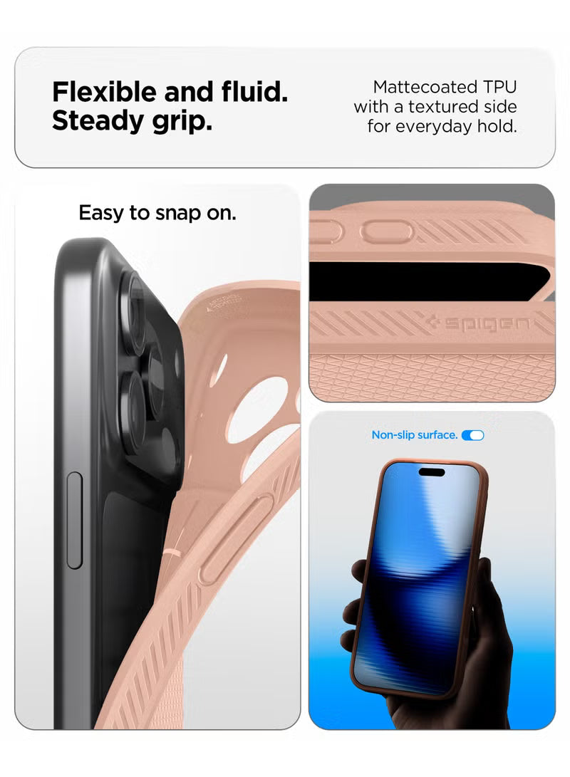 Liquid Air iPhone 17 Pro Max Case Cover (2025) - Rose Titanium