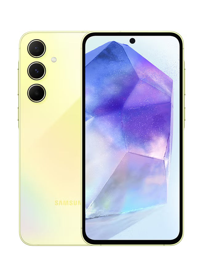 Galaxy A55 Dual SIM Awesome Lemon 8GB RAM 256GB 5G - Middle East Version