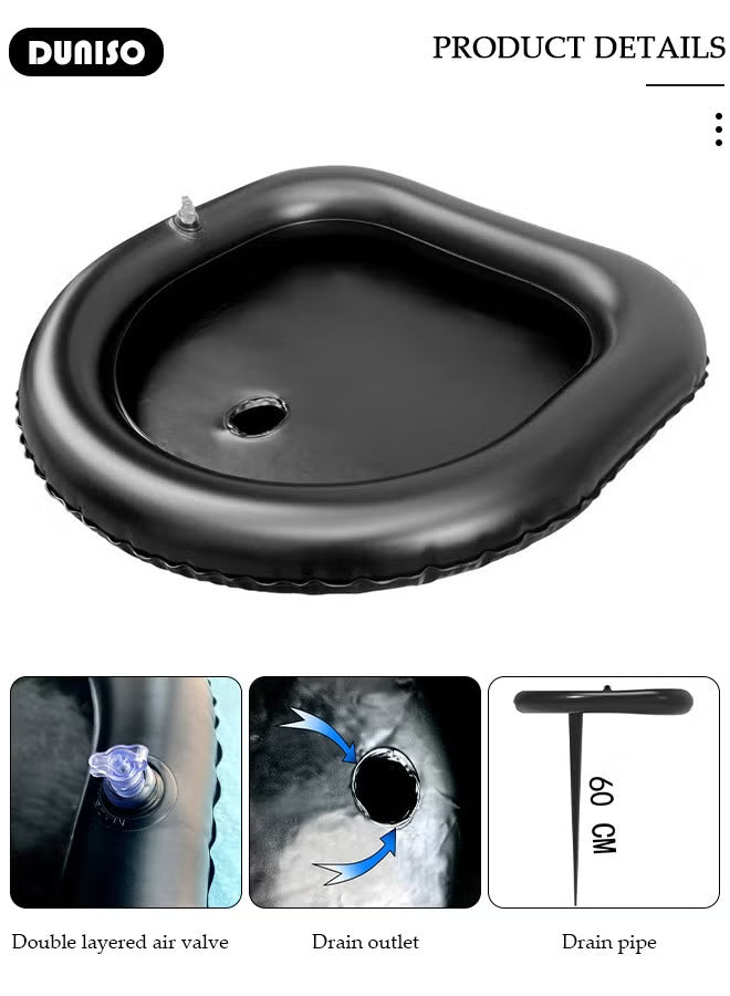 Inflatable Shampoo Basin