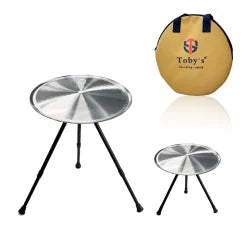 Toby’s Table-05 – Lightweight Foldable Outdoor Camping Table with Adjustable Height