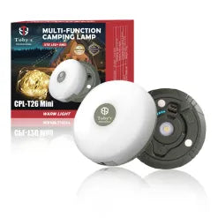 Toby’s CPL-T26 Mini Outdoor Camping Lantern with 10m String & 8 Lighting Modes