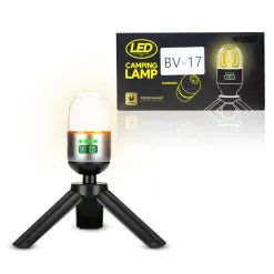 BV-17 TOBY’S Portable Camping Tent Lamp Flashlight – 400mAh Battery, 9 Light Modes for Outdoor Hiking
