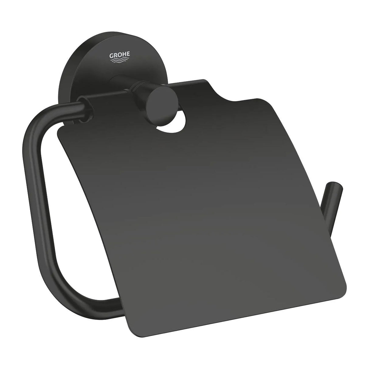 GROHE Essentials Toilet Roll Holder Matte Black 1024652430
