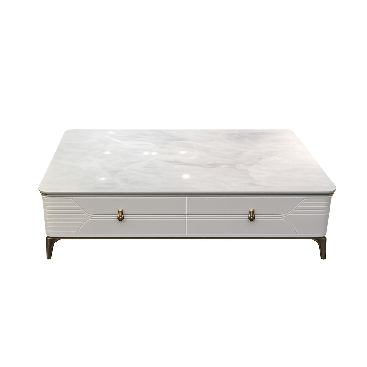 طاولة شاي C15-130 – سطح رخامي