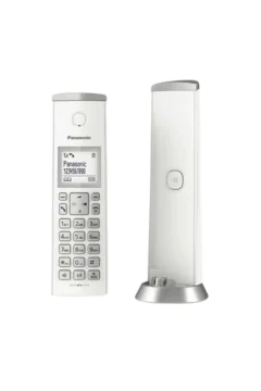 باناسونيك | هاتف لاسلكي بتقنية DECT أبيض