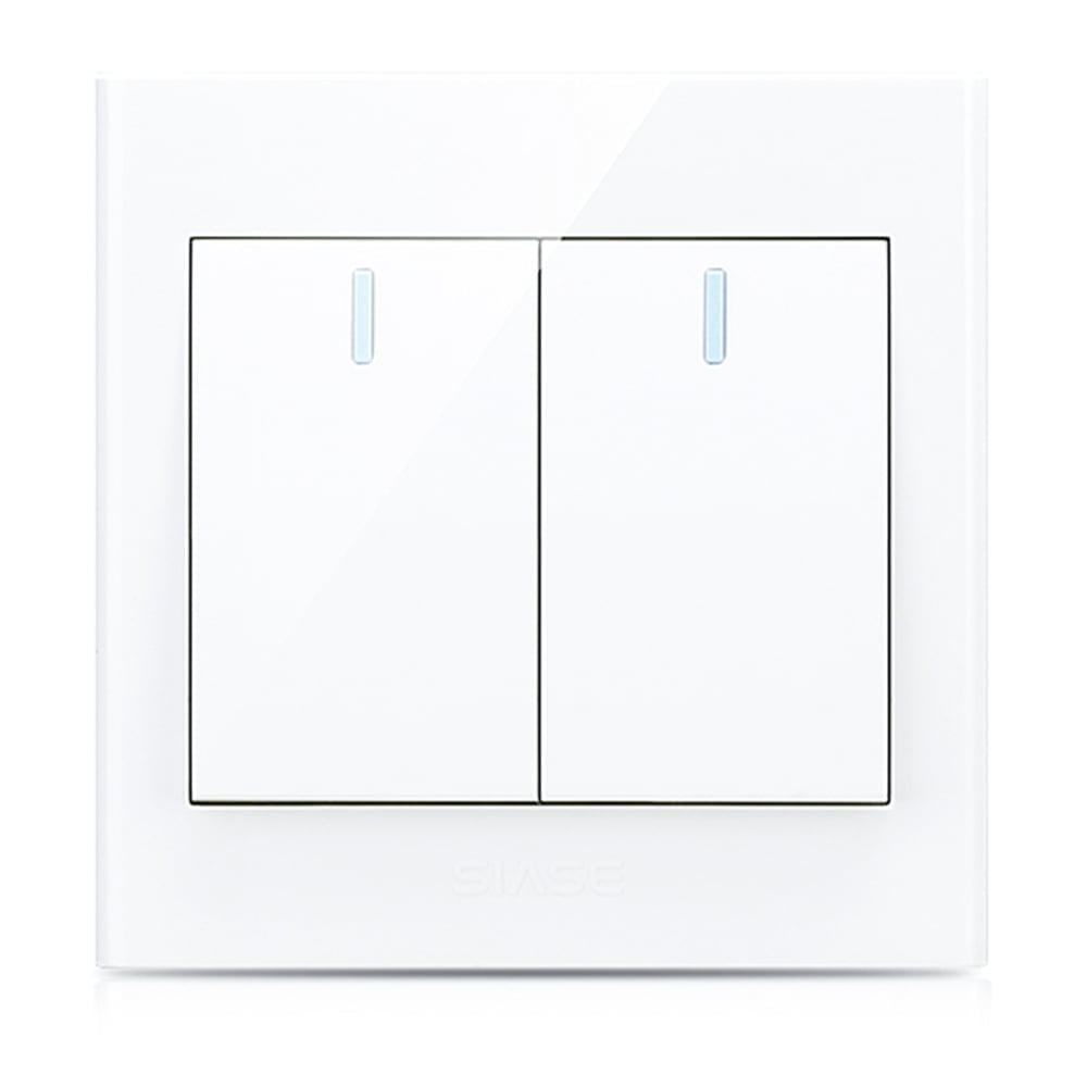 2gang 1way Switch 250v