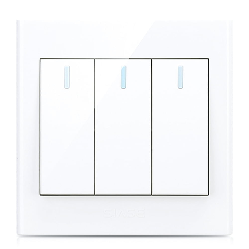 3gang 1way Switch 250v