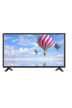 GEEPAS 32" LED Standard TV – Black