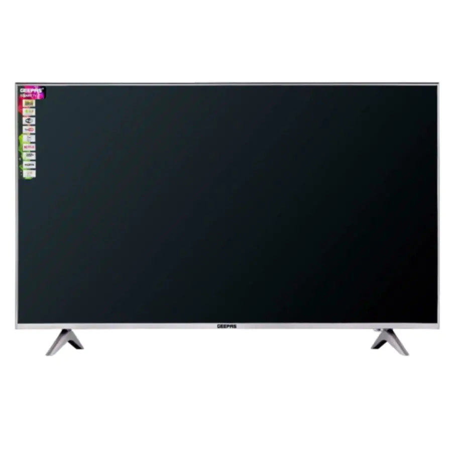GEEPAS 43" FHD LED Smart TV | Wi-Fi | Android 8.0