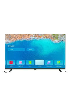 تلفزيون أوسكار الذكي 55 بوصة بدون إطار بدقة 4K UHD مع نظام التشغيل WebOS وجهاز تحكم عن بعد سحري