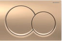 Geberit Alpha Flush Plate – Red Gold