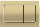 Geberit Alpha30 Flush Plate – Matt Gold
