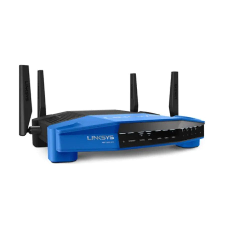 LINKSYS | WRT1900ACS جهاز توجيه واي فاي ثنائي النطاق (AC1900، معالج بسرعة 1.6 جيجاهرتز)