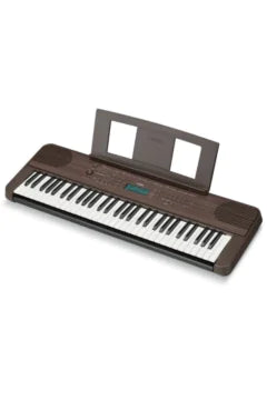YAMAHA | 61-Keys Digital Portable Keyboard – Dark Walnut (PSR-E360DW)