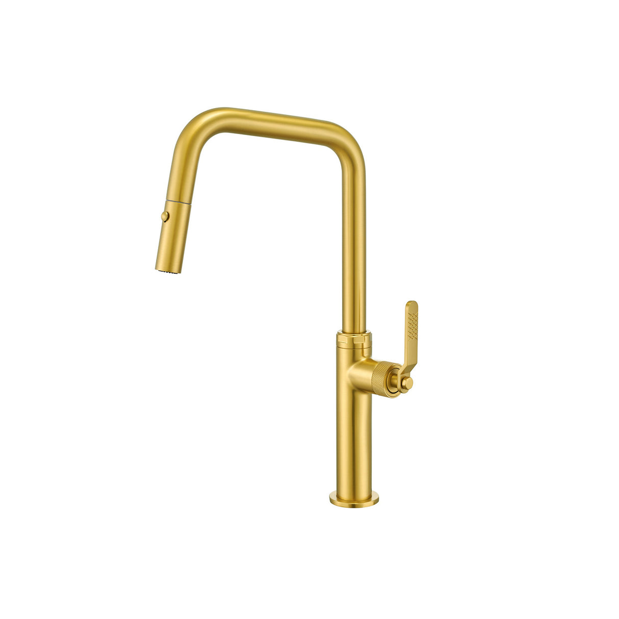 Pull-down Kitchen Mixer High (Brushed Gold)