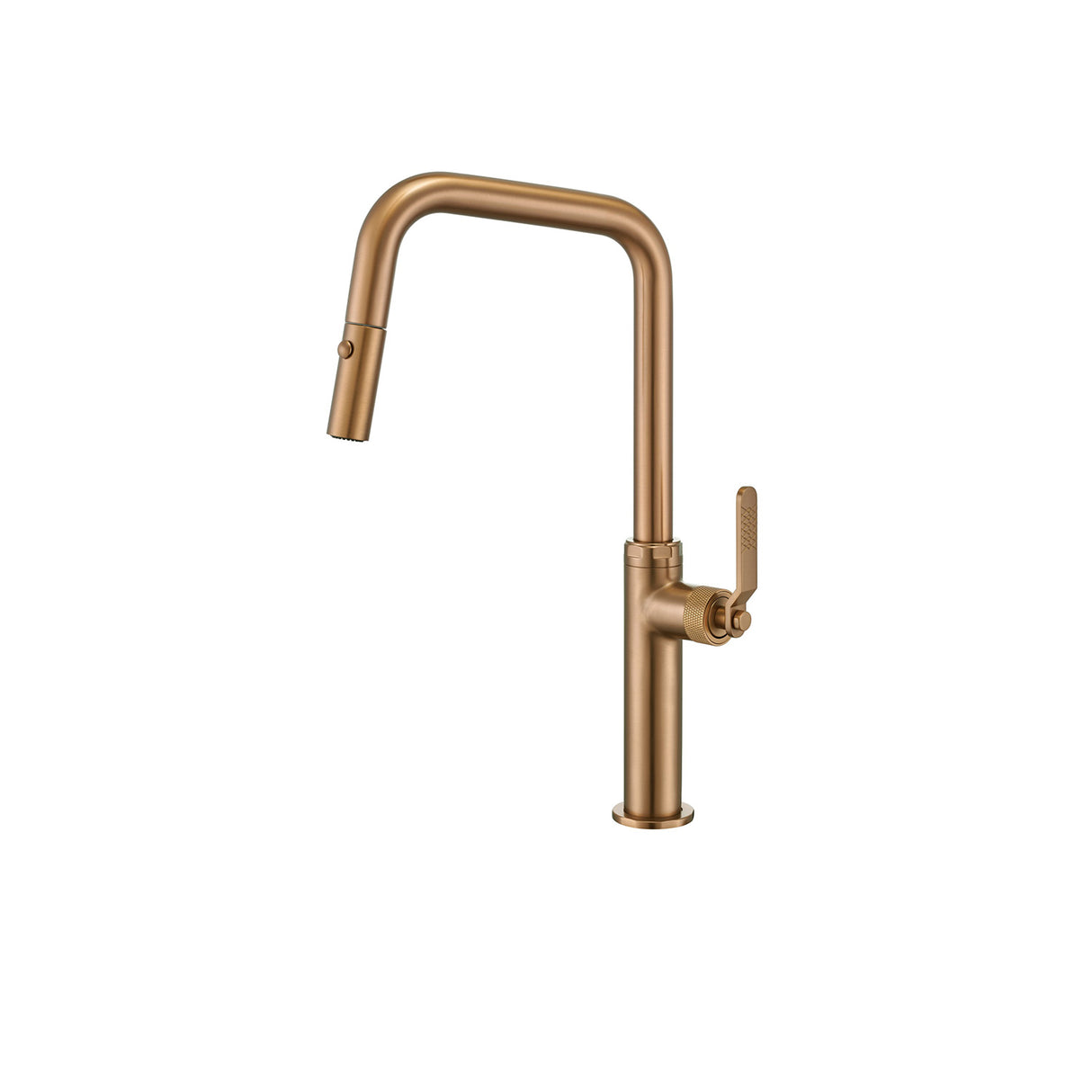 Pull-down Kitchen Mixer High (Brushed Rose Gold)