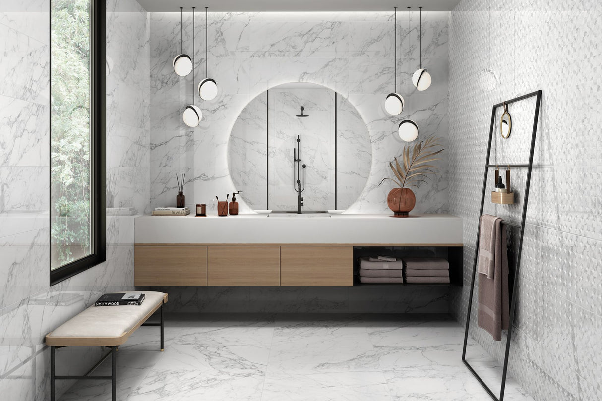 900×333 Sabine CI White – Rectified, 1.2m² (4 pcs)