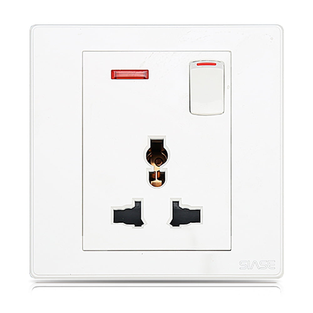 1gang Switched Universal Socket With Indicator