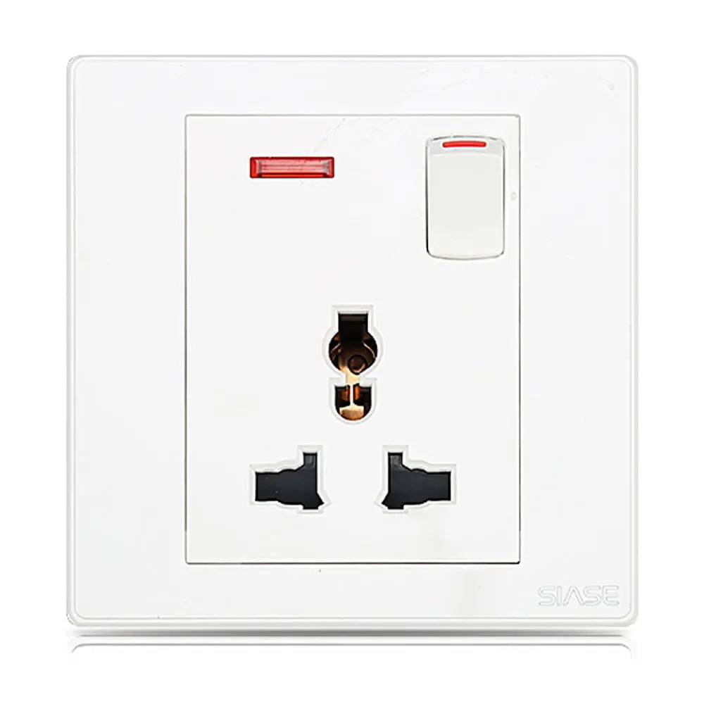1gang Switched Universal Socket With Indicator BoB electrical