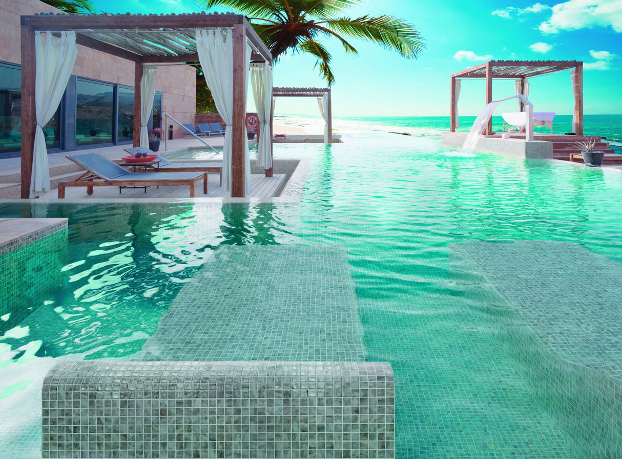 Kara Grey Dot Mosaic