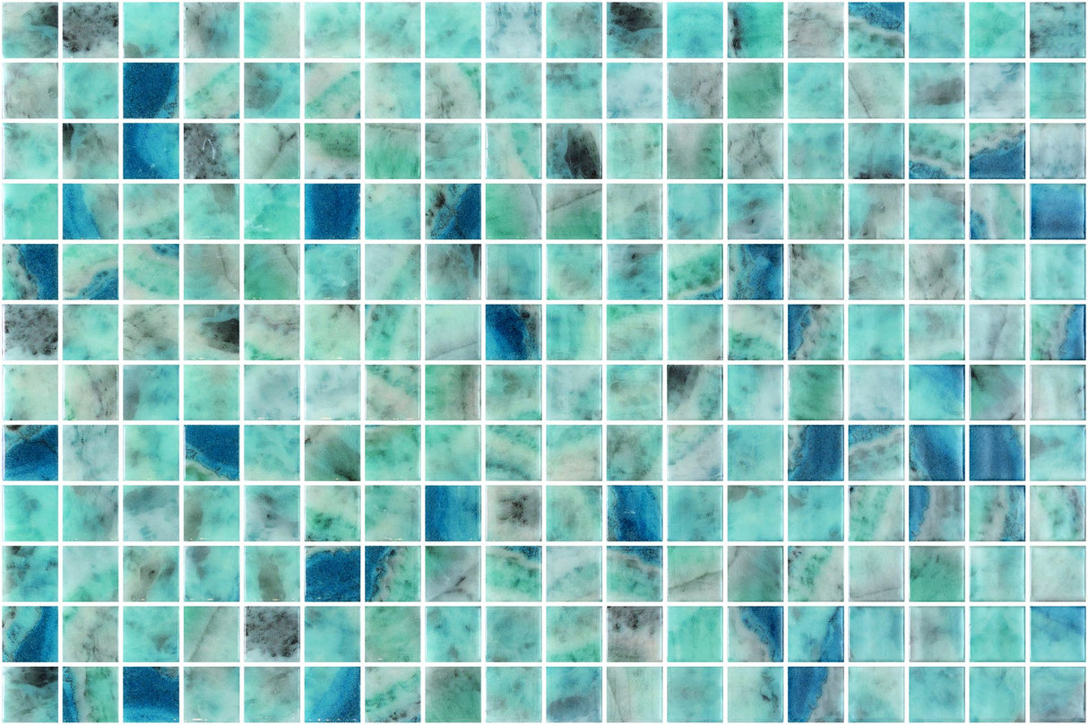 Kara Blue Dot Mosaic