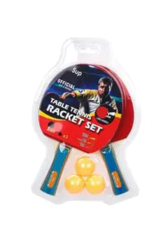 SUPREME Sports TT Racket Set 2 Pcs + 3 Balls