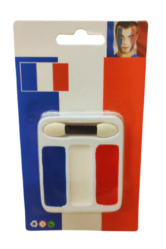 Quick Face Painting Kit with Brush (3 Packets) | France
