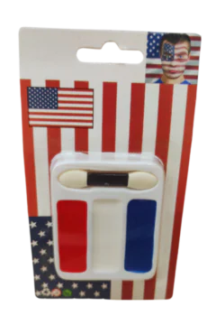 Quick Face Painting Kit with Brush (3 Packets)