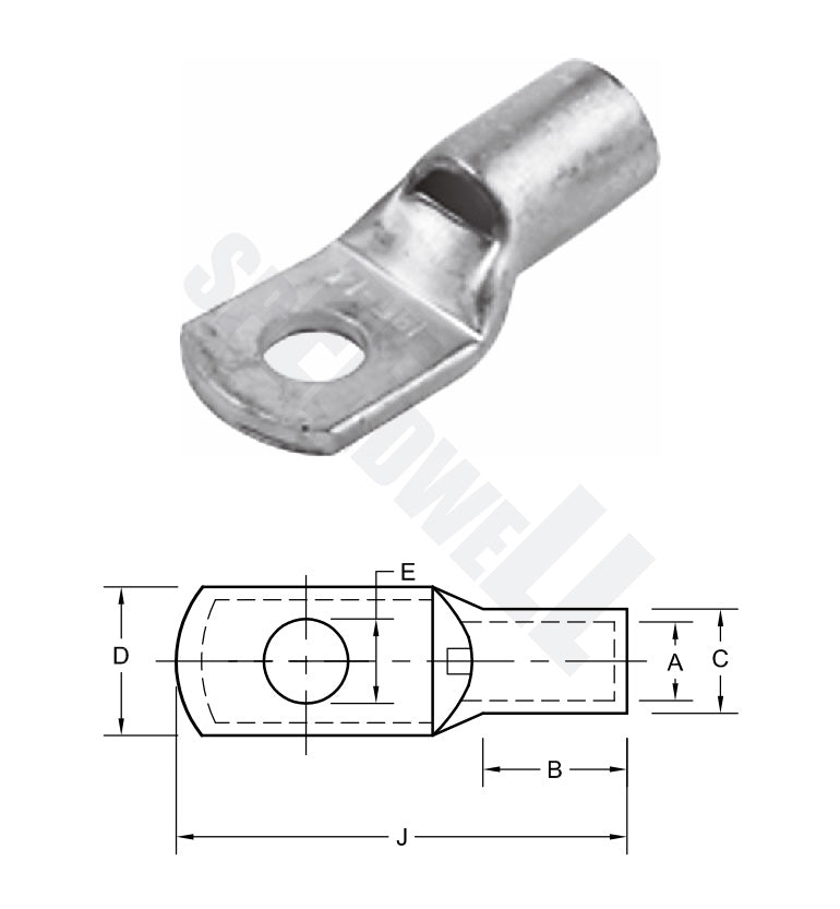 Speedwell ring cable lugs - Heavy Duty
