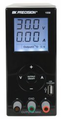 BK Precision 1550 Switching DC Bench Power Supply with USB Charger Output 1-36V, 0-3A QATAR