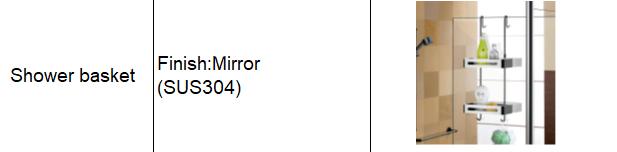 Shower Basket 2-tray