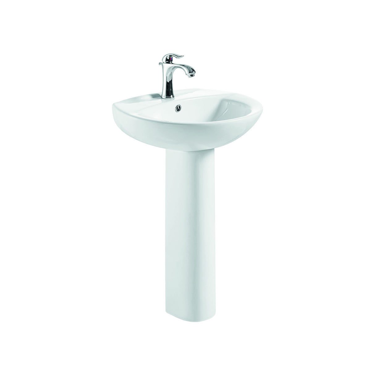 Kinder/marine-w/b With Full Ped Washbasin