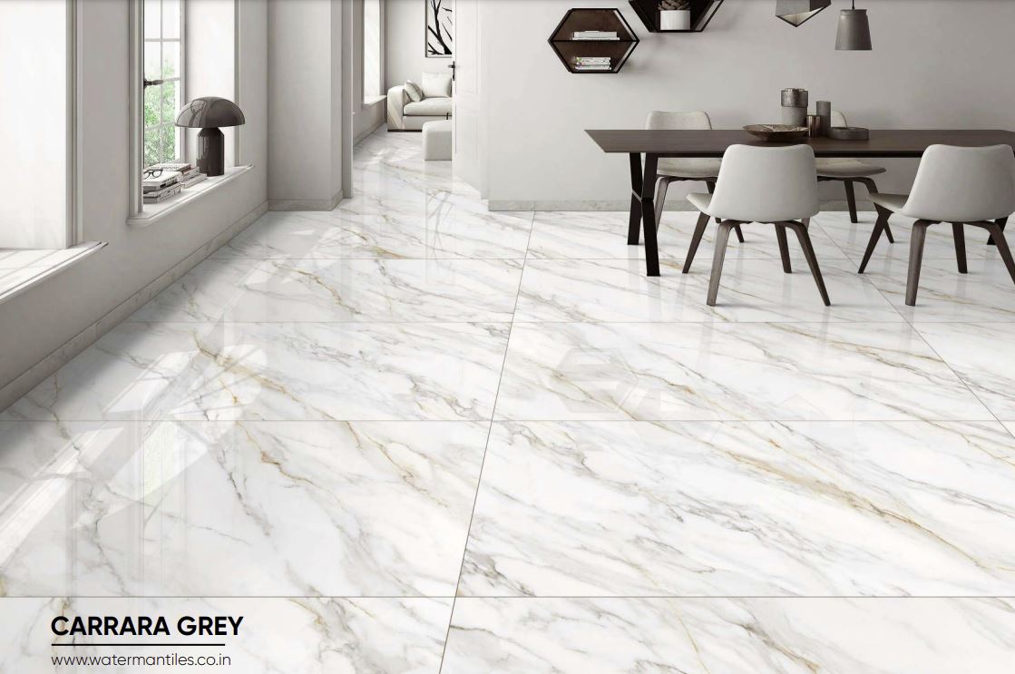 Tile-Carrara Grey