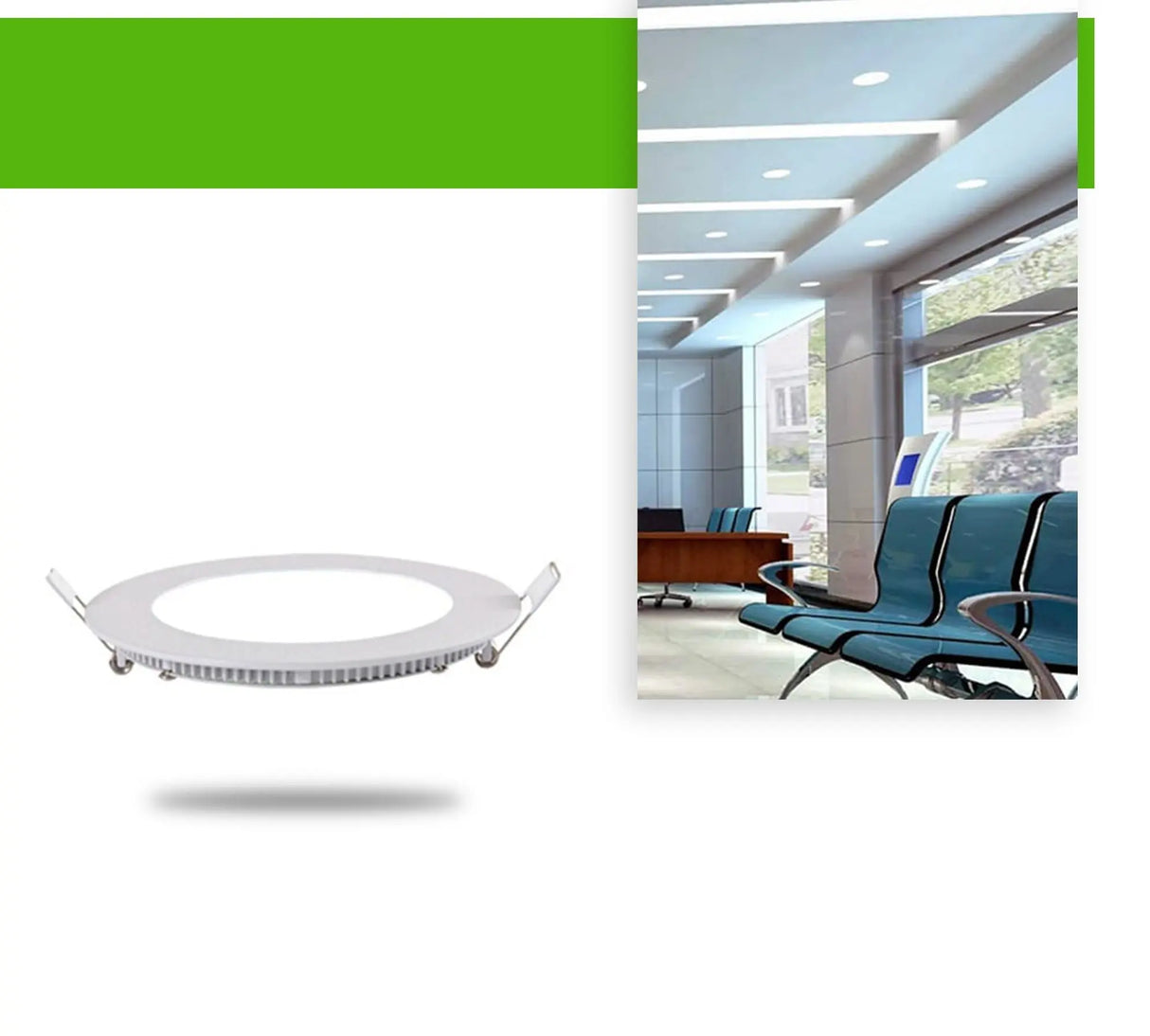 Surface Round White Light 15w BoB Lights