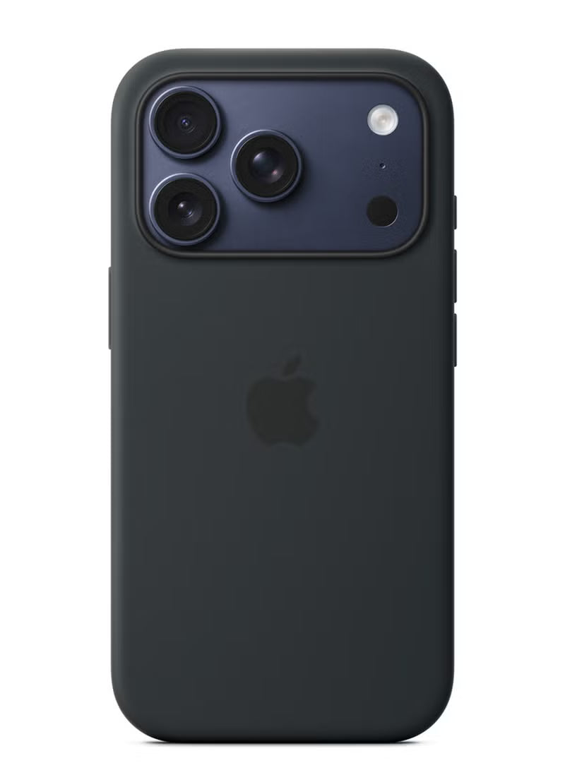 iPhone 17 Pro Silicone Case with MagSafe – Black