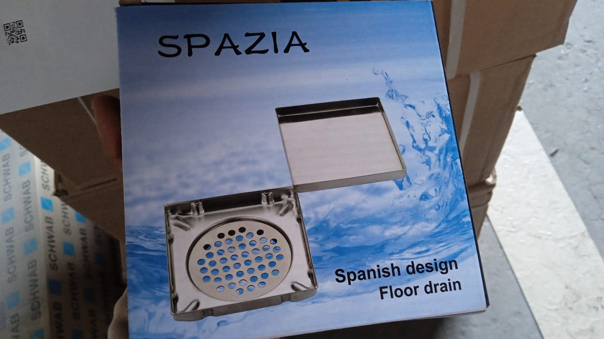 15x15 Spazia Floor Drain SS Tile Insert