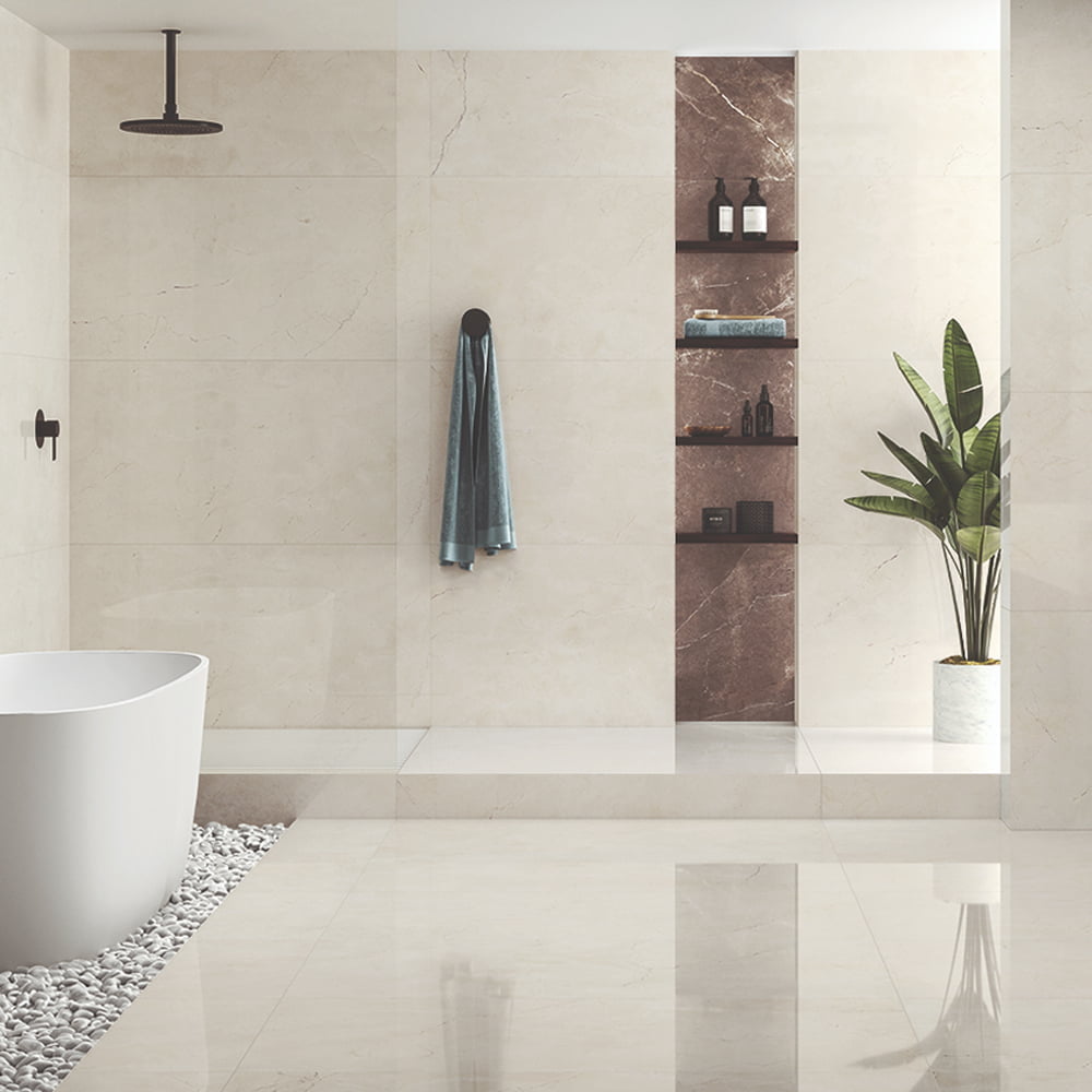 Crema Marfil Ivory Big Slab Tile