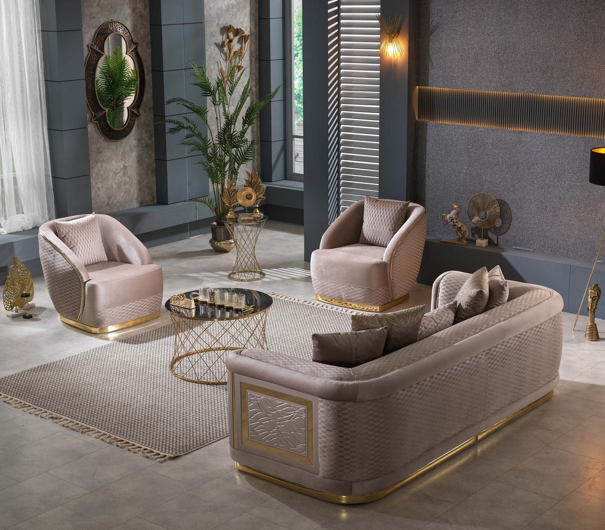 Elegance Sofa Set