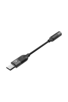 محول UNITEK من USB-C إلى مقبس سماعة رأس 3.5 ملم - أسود