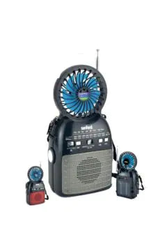 Sanford – Rechargeable Portable Radio (Black)