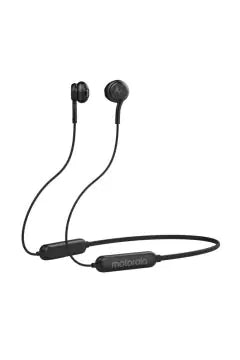 Motorola – Lifestyle Wireless Bluetooth In-Ear Neckband Headphone with Mic (Black)