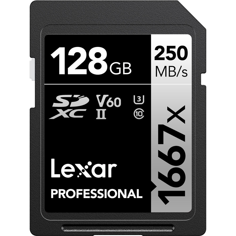 Lexar 128GB MemoryCard 280 mbps
