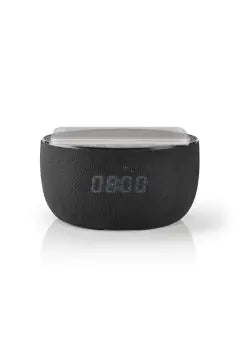 Nedis – Bluetooth Speaker with Wireless Charging & Alarm Clock