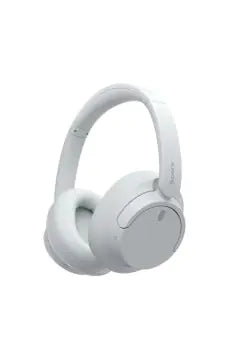 SONY | Wireless Over-Ear Active Noise Cancellation Headphones with Mic (White)