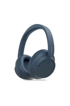 SONY | Wireless Over-Ear Active Noise Cancellation Headphones with Mic (Blue)