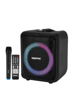 GEEPAS | Professional Speaker with Portable Handle & 3600mAh Battery